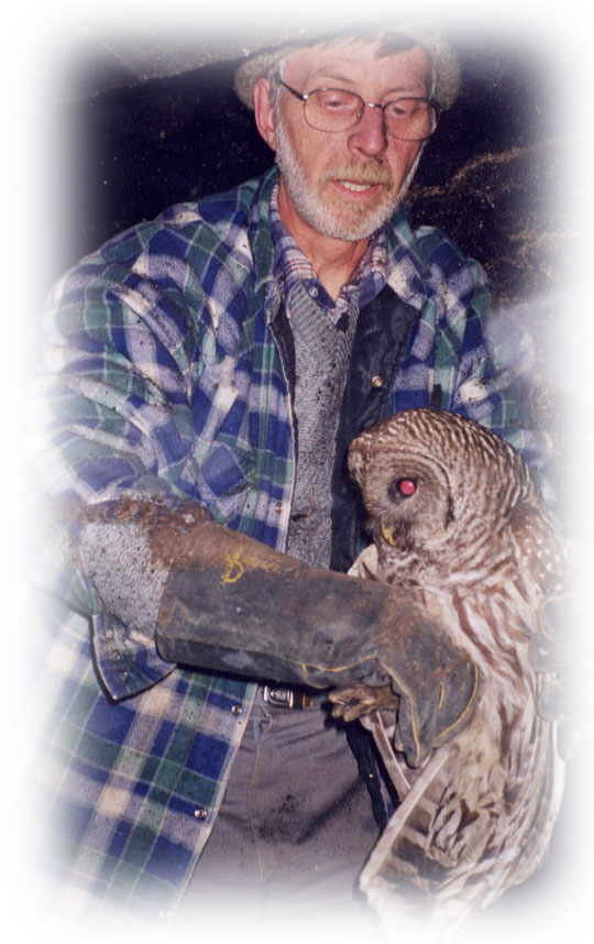 Clint with Owl